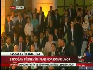 Başbakan Recep Tayyip Erdoğan TÜRGEV'in İftarında Konuşuyor