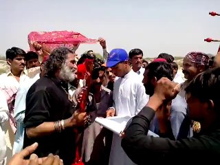 Noroz Sahab zada Bawa Mehdi hussain shah 2013 at Aza Khana Qammar e Bani Hasham sherkhana bandhi nawabshah