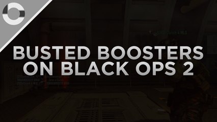 "Boosters Busted" On Black Ops 2 - Falls Off Cliff Fail