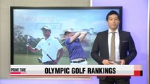 New Olympic golf rankings released