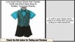 Buy Reviews Dress Shorts Suit Tuxedo Outfit Set-Infant Baby Boys & Toddler; Turquoise Checks