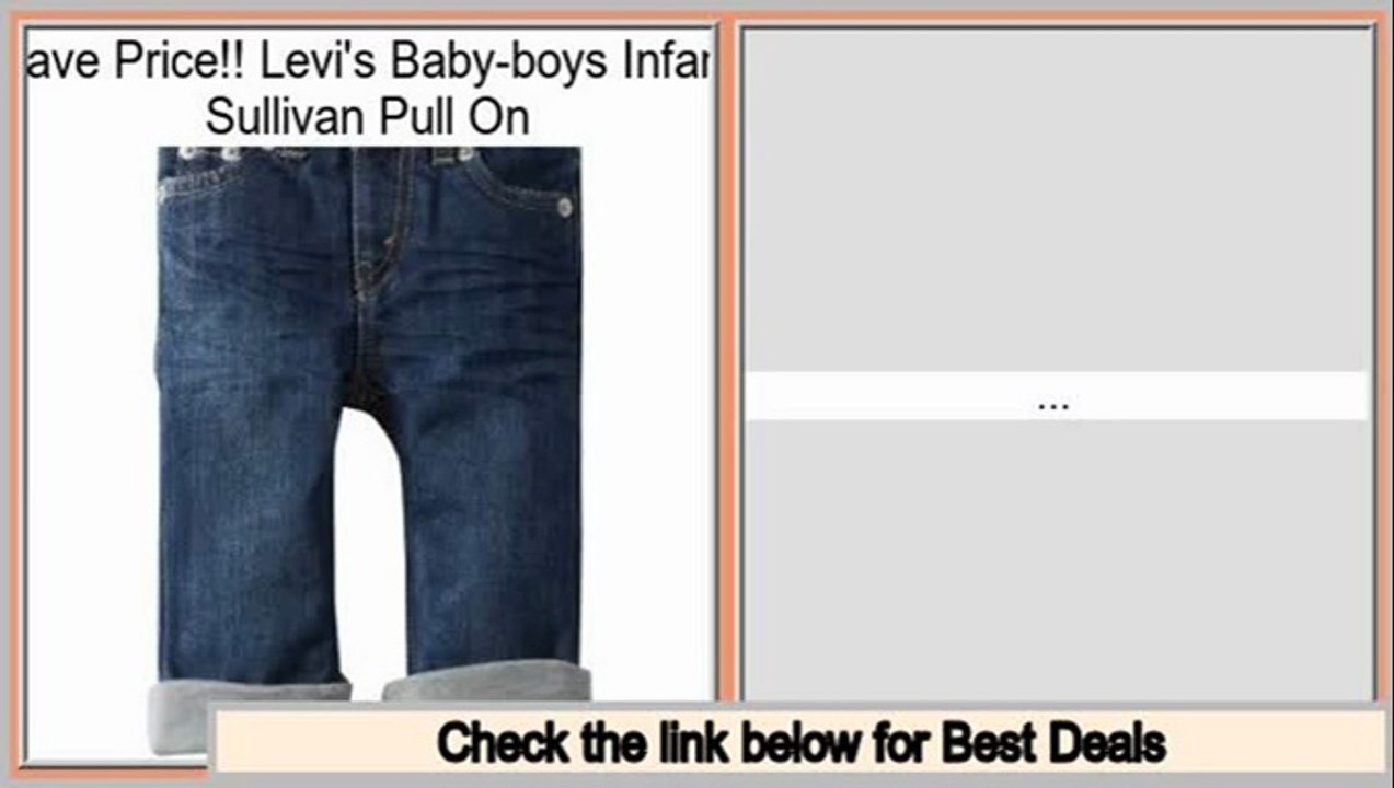 Rating Levi's Baby-boys Infant Sullivan Pull On