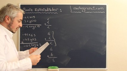Basit eşitsizlikler 1-ozelogrenci.com