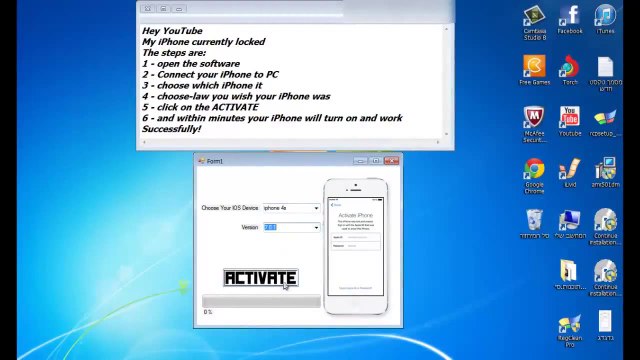 The Best Tool - Bypass iCloud Activation - All iDevices Updated iOS 8 iOS 9