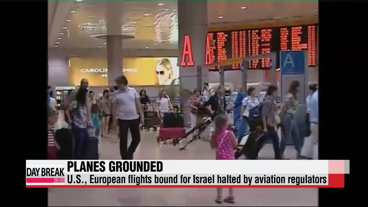 U.S., European flights bound for Israel halted by aviation regulators