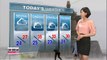 Heat wave down south, heavy rain on the upper areas