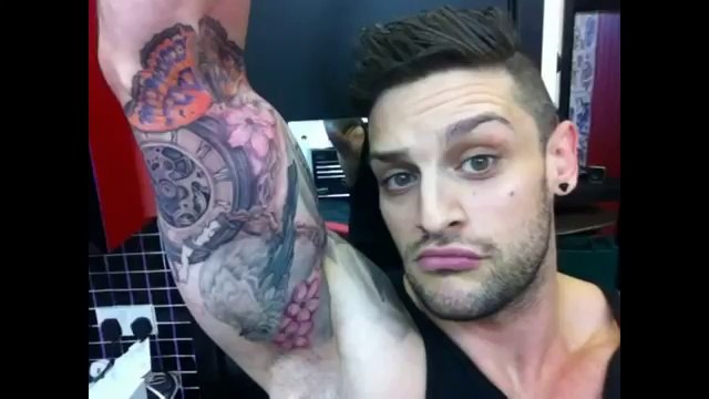 LEX Vs TATTOO SLEEVE! Pt.7 - NEW Floral Work, V-Log, Live Tattooing (Inked Aesthetics)