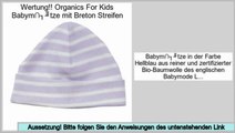 Best-Preis Organics For Kids Babym�tze mit Breton Streifen