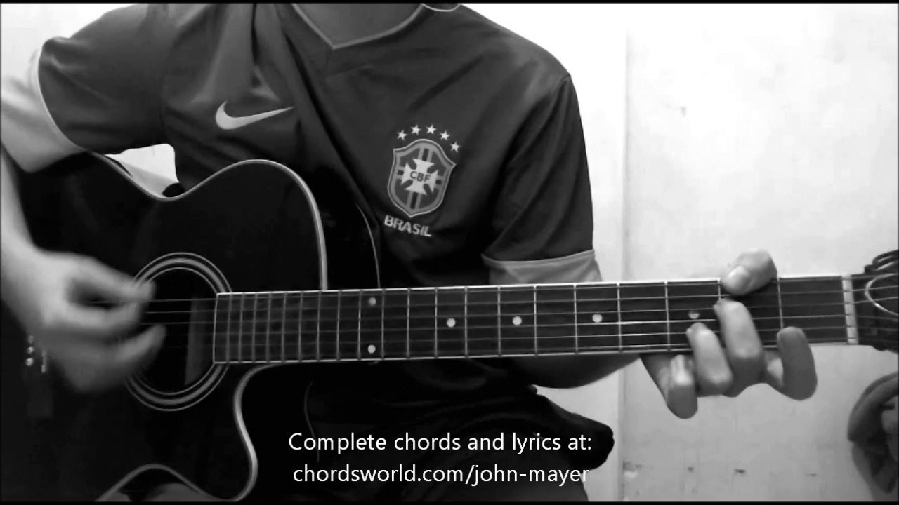 Daughters Chords by John Mayer - How To Play - chordsworld.com