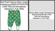 Pauschalangebote Racoon Baby Jungen Schneeanzug R0432-0019JUN ABU STAR TASLON Schneehose (Wassers�ule 7000)