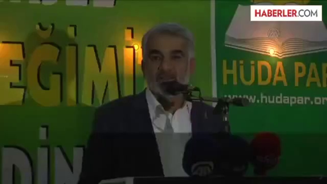 Hüda-Par Genel Başkanı Yapıcıoğlu -