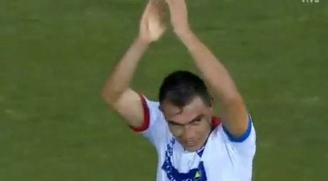 GOL de Derlis Orué. Nacional de Paraguay 2-0 Defensor Sporting.