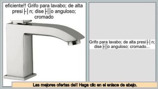 Las mejores ofertas de Grifo para lavabo; de alta presión; diseño anguloso; cromado
