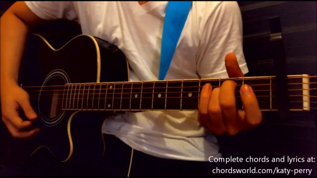 Firework Chords by Katy Perry - How To Play - chordsworld.com
