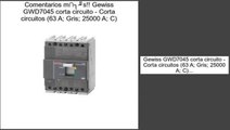 ofertas Gewiss GWD7045 corta circuito - Corta circuitos (63 A; Gris; 25000 A; C)