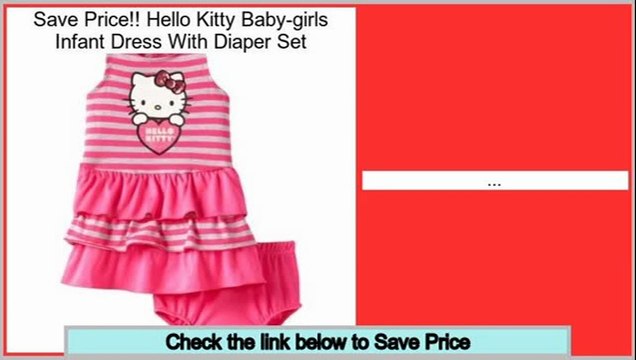 Best Value Hello Kitty Baby-girls Infant Dress With Diaper Set