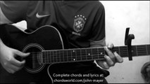 Your Body Is A Wonderland Chords by John Mayer - How To Play - chordsworld.com