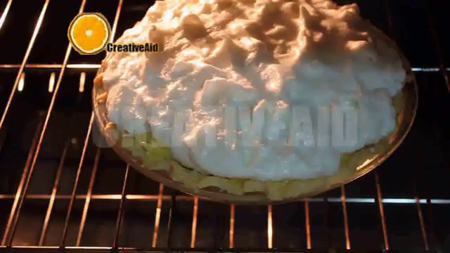 How To Make Coconut pie (crust and filling) طريقة سهلة وشهية لعمل تارت جوز الهند