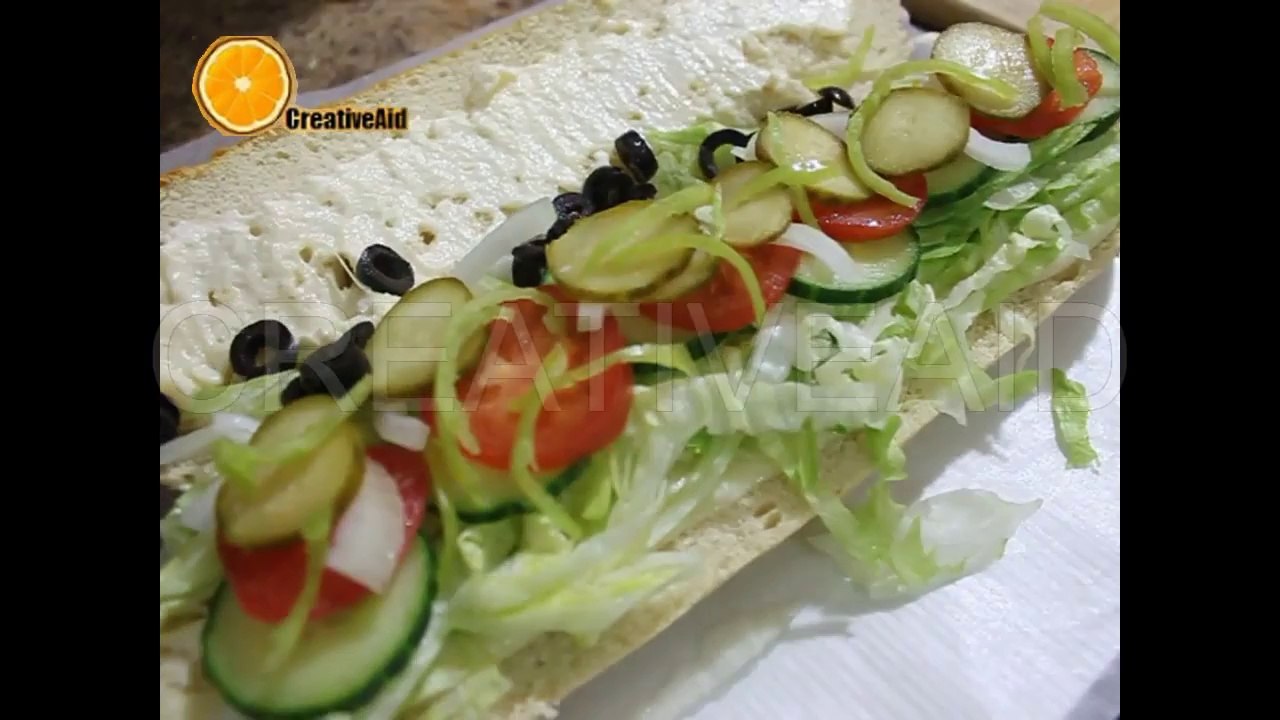 طريقة شهية وسريعة لعمل ساندويش صب واي الخضار