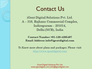 Seo Company India | Guaranteed Result | iGent Digital