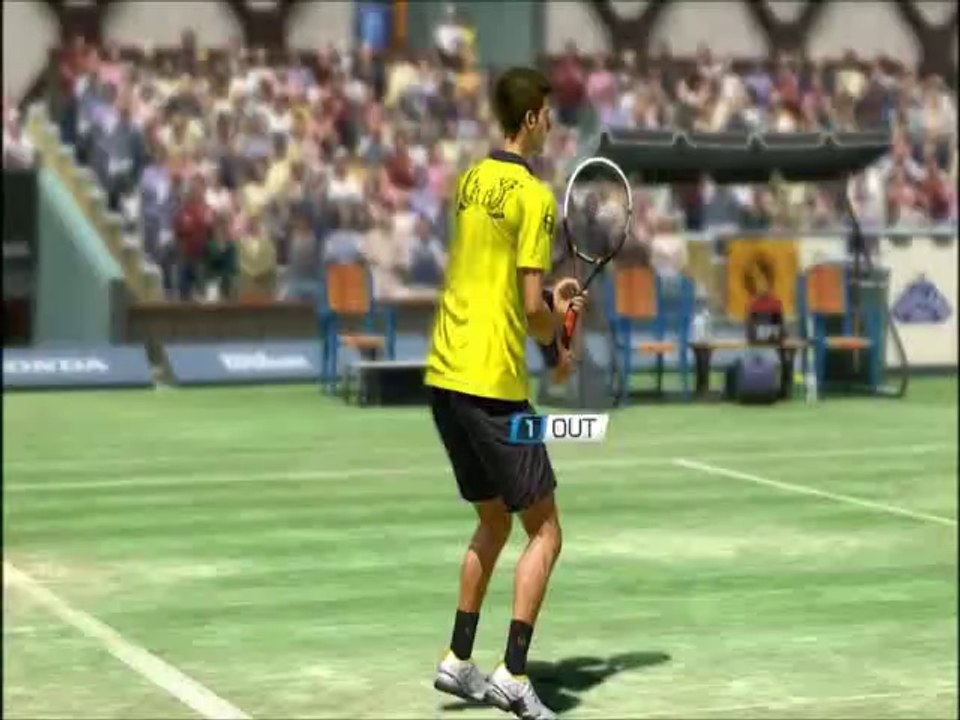 Virtual Tennis 4 Roger Federer vs  Djokovic Level Very Hard.