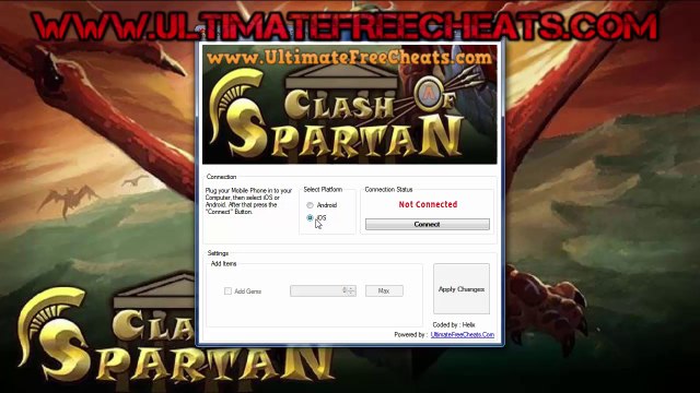 Clash of Spartan Cheats Hack Leaked - Updated - Android - iOS