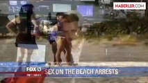 Plajda Seks Yapan Çift Tutuklandı