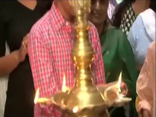 Sonakshi at art exhibition