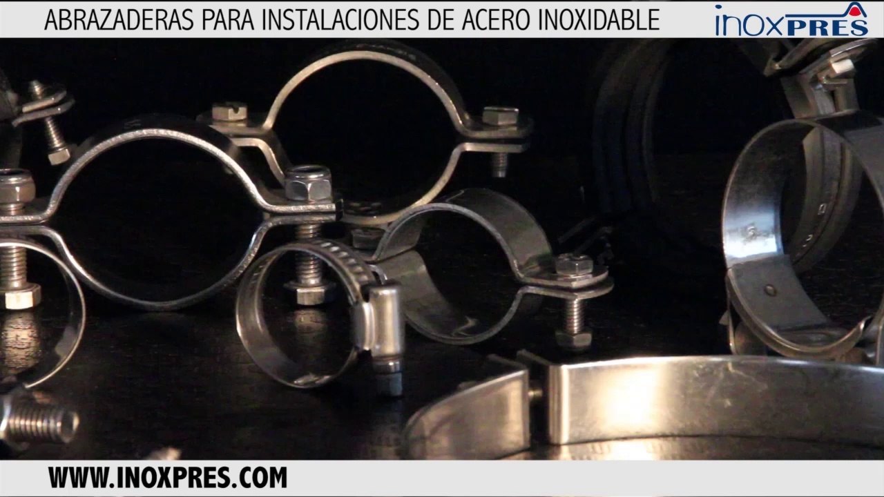 Abrazaderas inox de InoxPres.