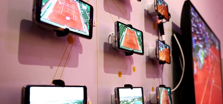 the 4G multicast: a first at Roland-Garros 2014!