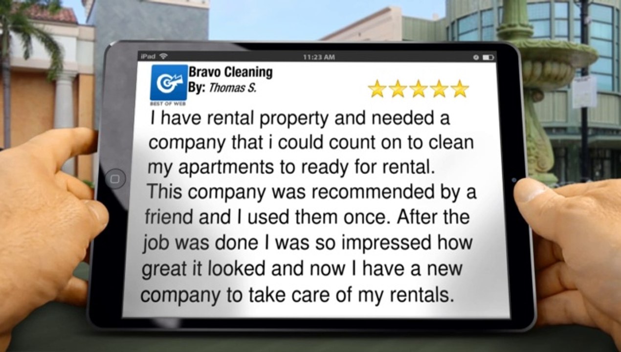 Bravo Cleaning Metairie Great Five Star Review by Thomas S.