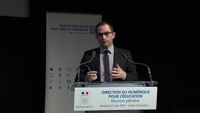 [ARCHIVE] [École numérique] Intervention de Benoît Hamon dans le cadre du premier séminaire de la Direction du Numérique pour l'Éducation, vendredi 27 juin 2014