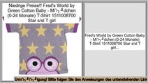 besserer Preis Fred's World by Green Cotton Baby - M�dchen (0-24 Monate) T-Shirt 1511008700 Star s/sl T girl
