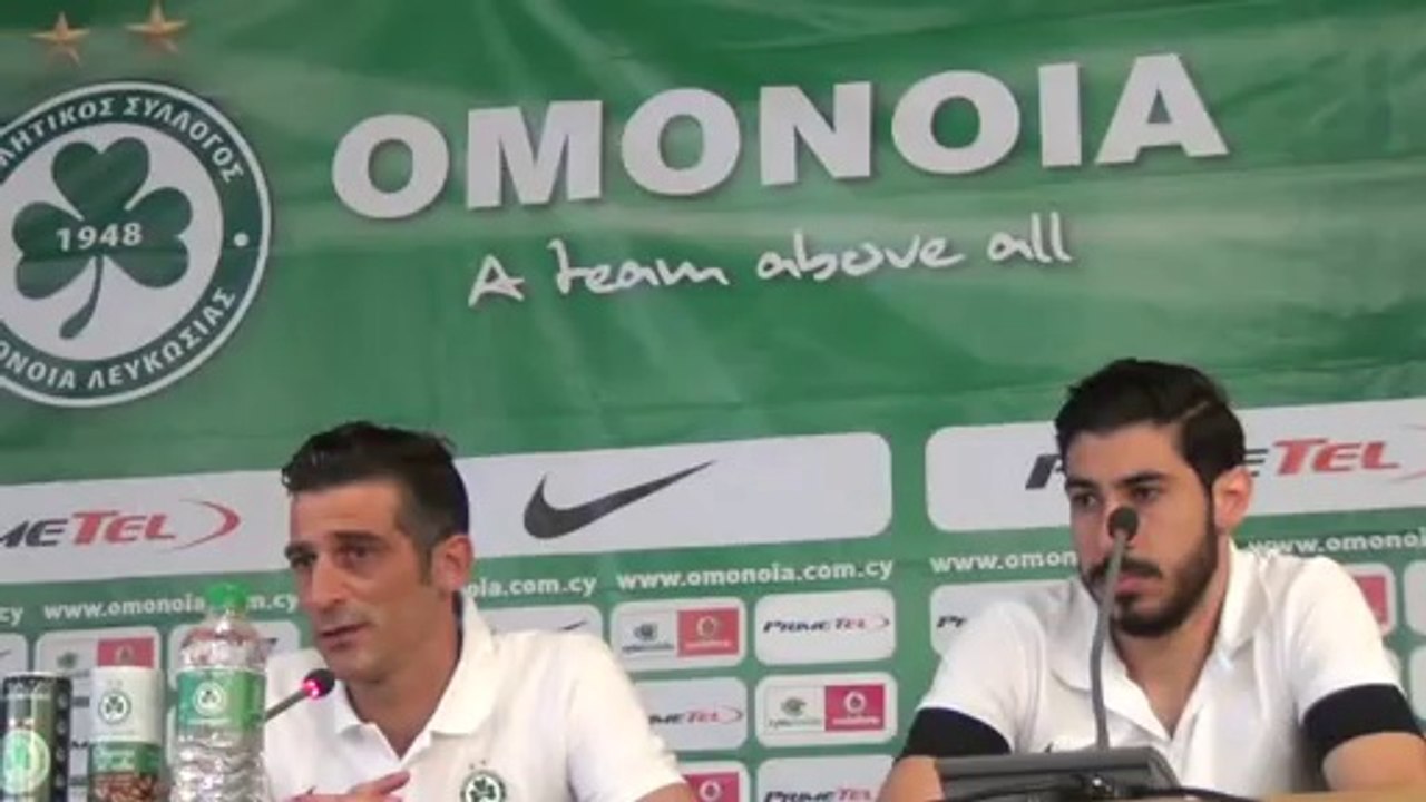 Δημοσιογραφική Κ. Καϊάφα - Ομόνοια Europa League 23/7/2014
