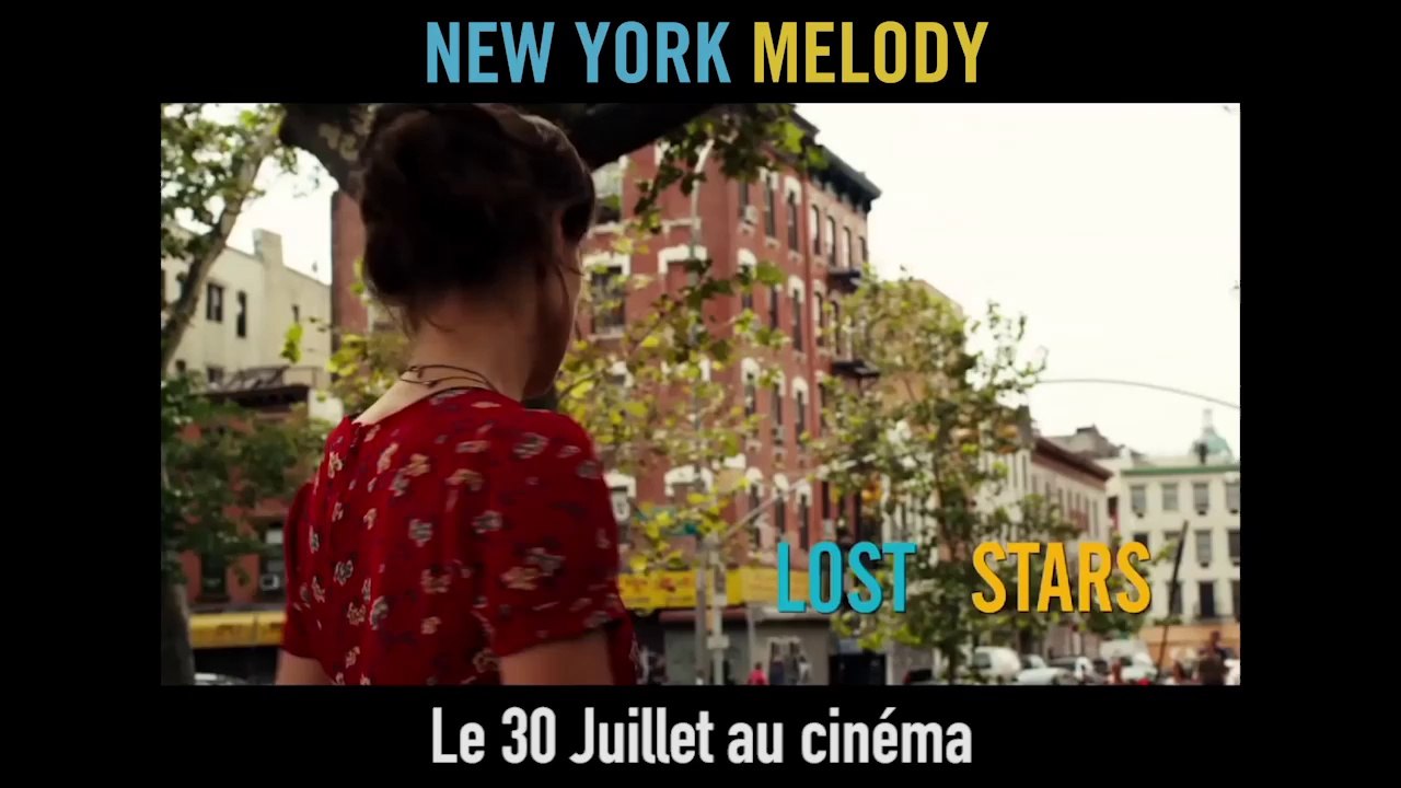New York Medlody - Adam Levine - Lost Stars (Lyrics Video)