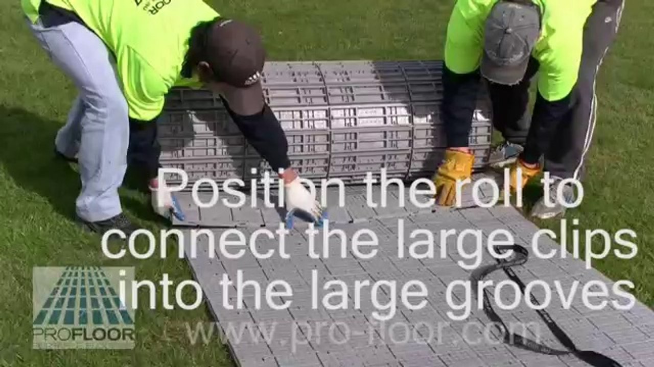 ProFloor Installation from Rolls