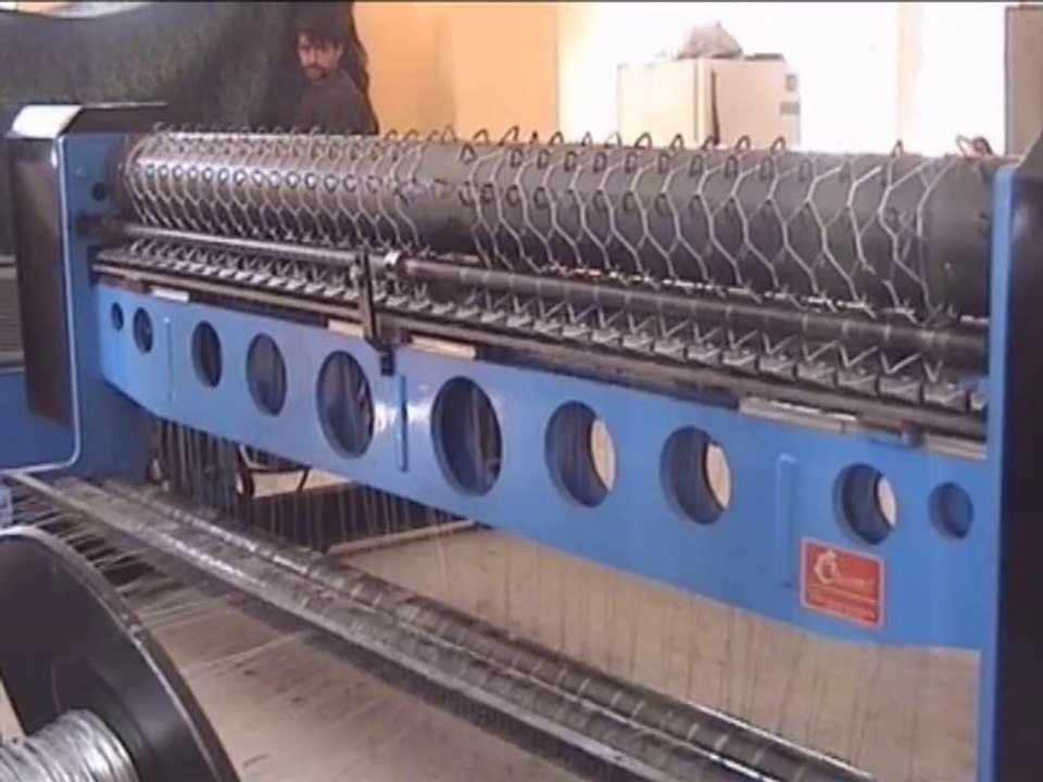 maquina de malla de alambre hexagonal wire mesh machine chain link