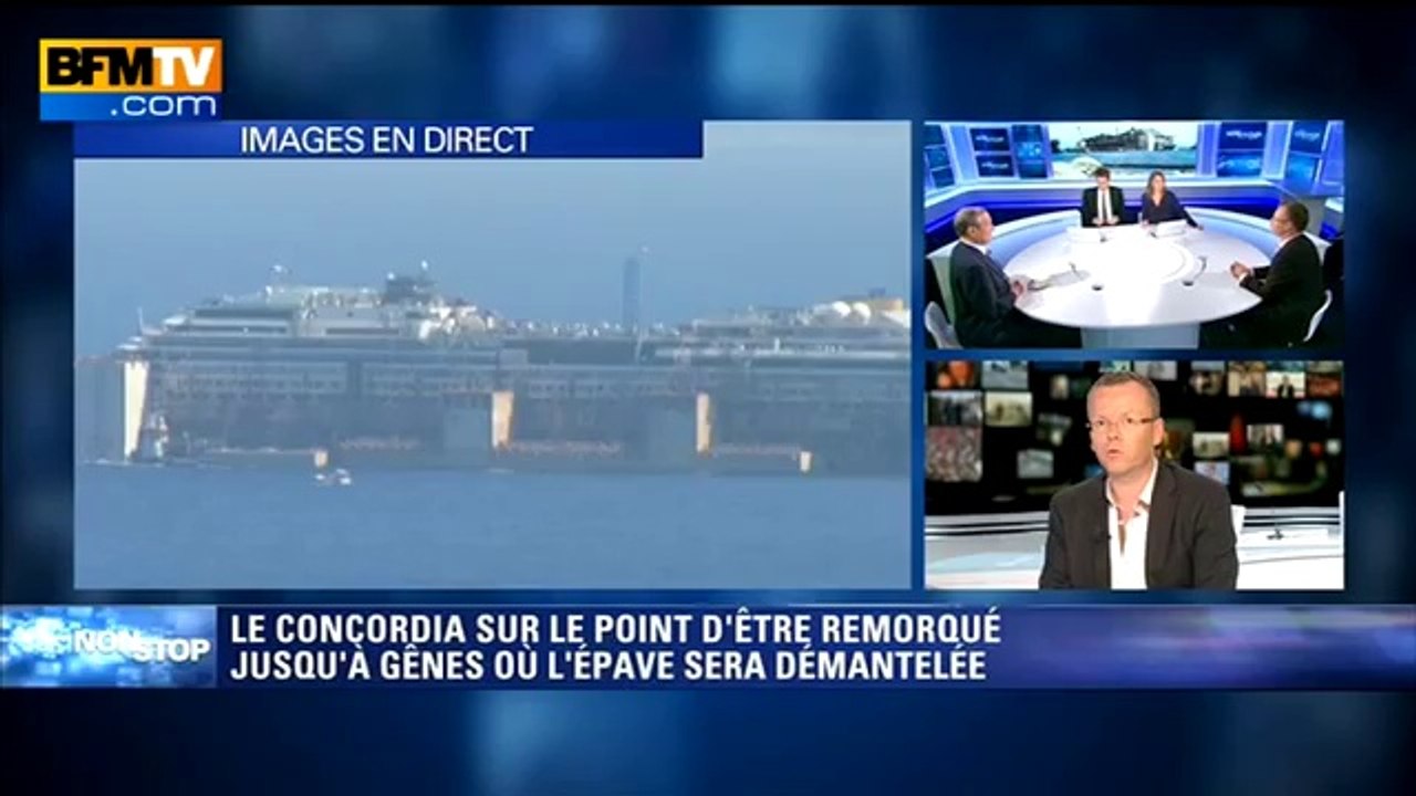 Le Concordia a quitté l'île de Giglio pour Gênes - 23_07_(360p)