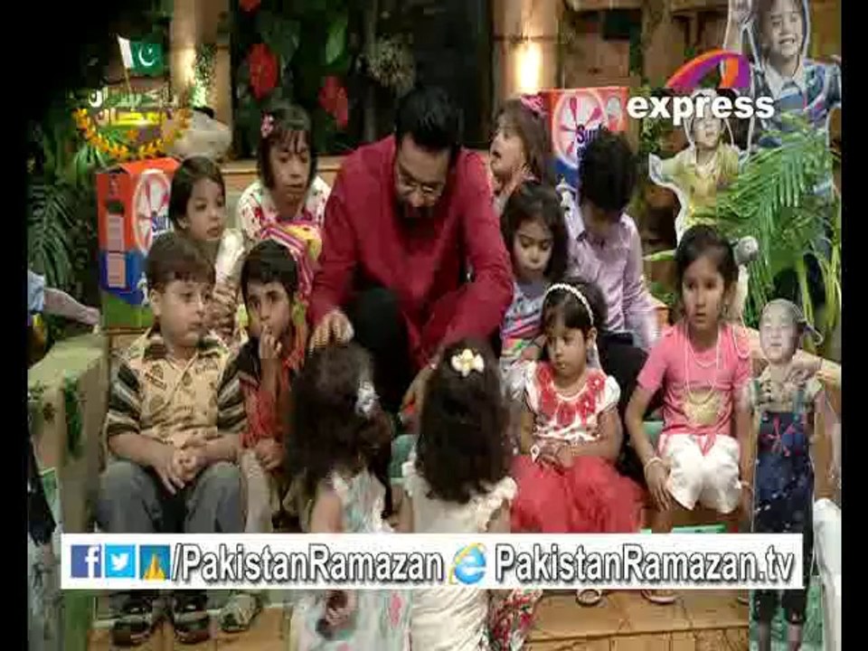 24th Iftari Qasas ul Anbiya,Ao Kahani Sunain,Ao Quran Sikhian & Pakistan Se Ehad in Pakistan Ramazan 23-7-2014 Part 3