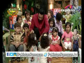 24th Iftari Qasas ul Anbiya,Ao Kahani Sunain,Ao Quran Sikhian & Pakistan Se Ehad in Pakistan Ramazan 23-7-2014 Part 3
