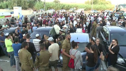 Funeral held for French-Israeli soldier killed in Gaza