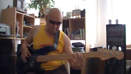 Red Hot Chili Peppers Dani California Bass cover Bob Roha