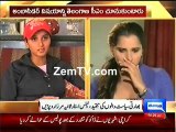 Indian Tennis-Star Sania Mirza Crying First Time in a Live Interview
