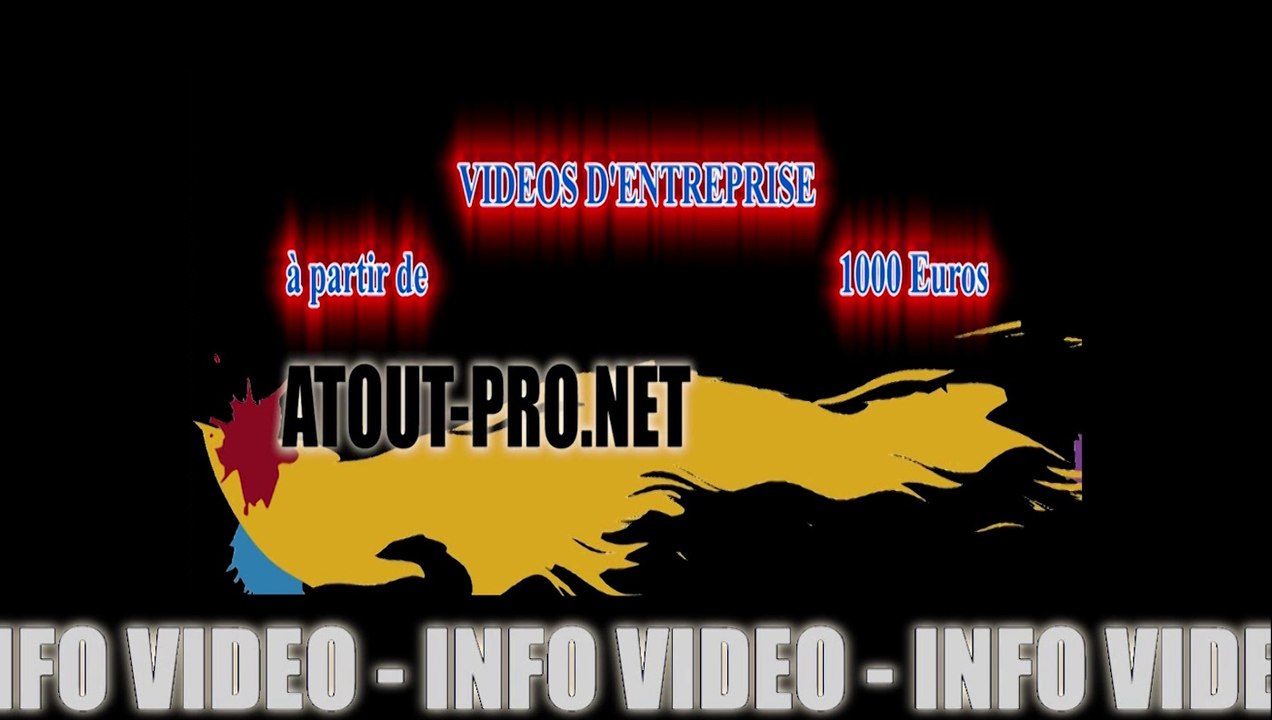 INFO VIDEO  Bandeau Video Entreprise Cadre
