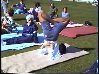 Demostración de Yoga con Roberto