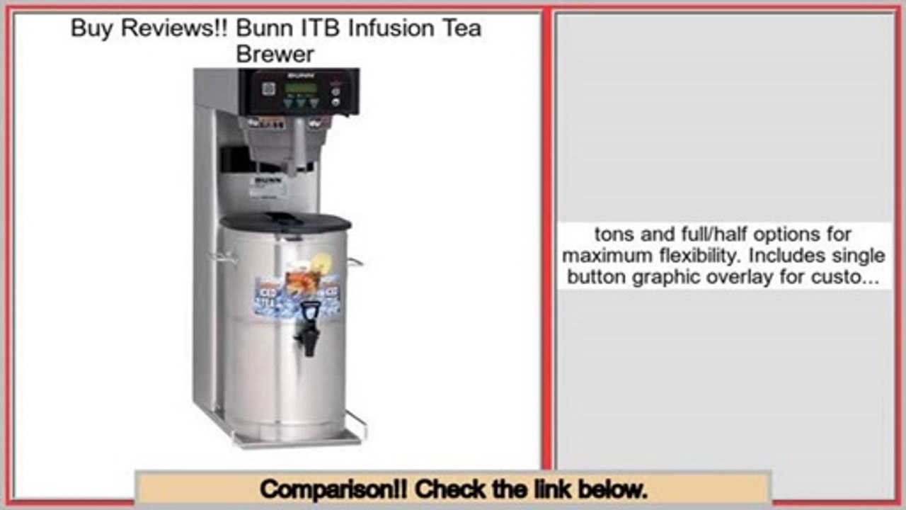 Bargain Bunn ITB Infusion Tea Brewer