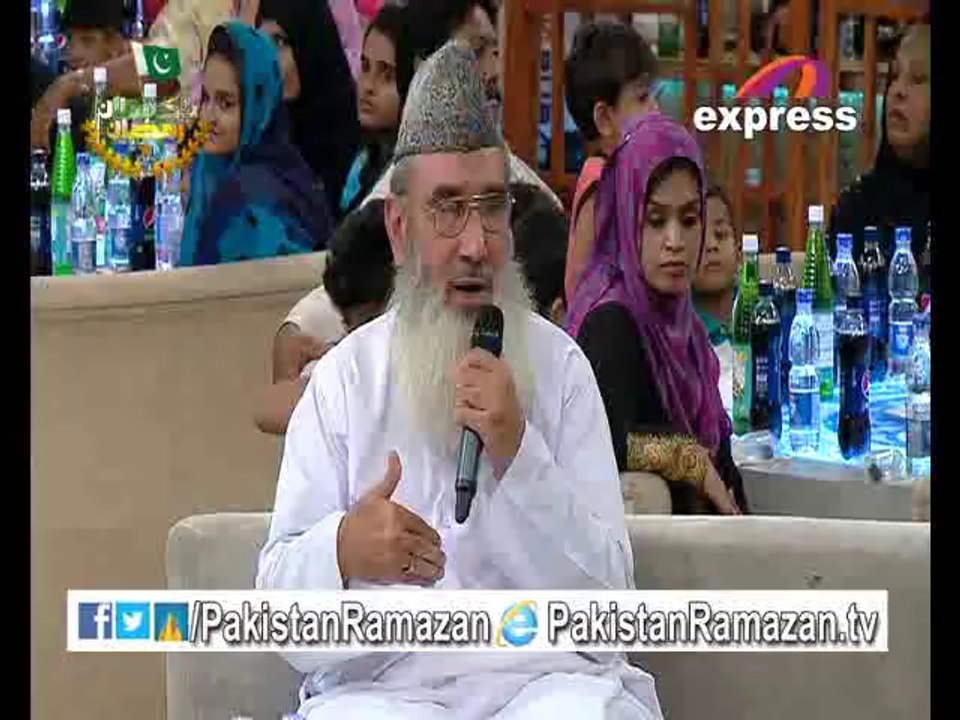 24th Iftari Aalim on Air Part 1 in Pakistan Ramazan 23-7-2014 Part 8