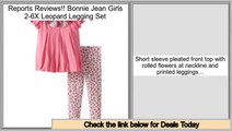 Deal Of The Day Bonnie Jean Girls 2-6X Leopard Legging Set