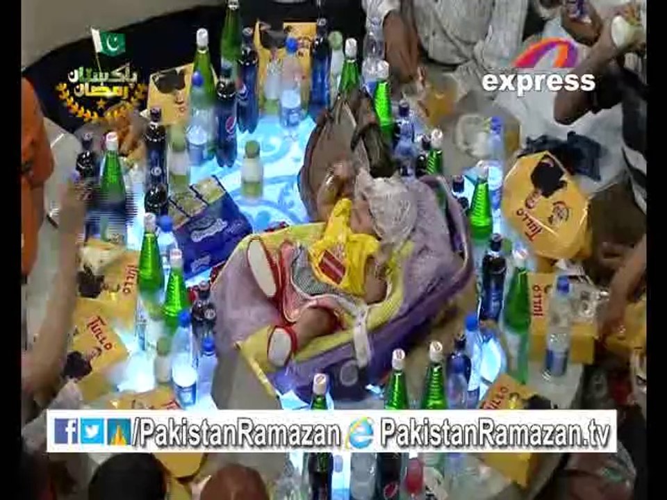 24th Iftari Azaan e Magrib in Pakistan Ramazan 23-7-2014 Part 11