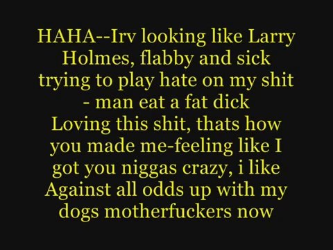 Eminem - Hail Mary ft. 50 Cent, Busta Rhymes (Lyrics On Screen) (Ja Rule Diss)